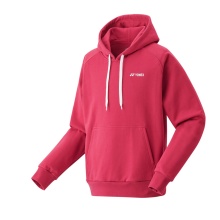 Yonex Kapuzenpullover Sweat Hoodie mit Kapuze (Baumwolllmix) 2023 rot Herren